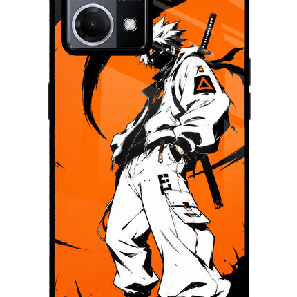 Street Samurai  Oppo F21 Pro 4G Glass Case Back Cover by Casekaro