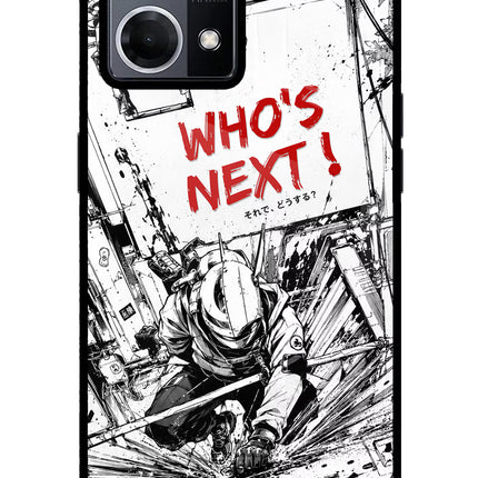 Who's Next Oppo F21 Pro 4G Glass Case Back Cover by Casekaro
