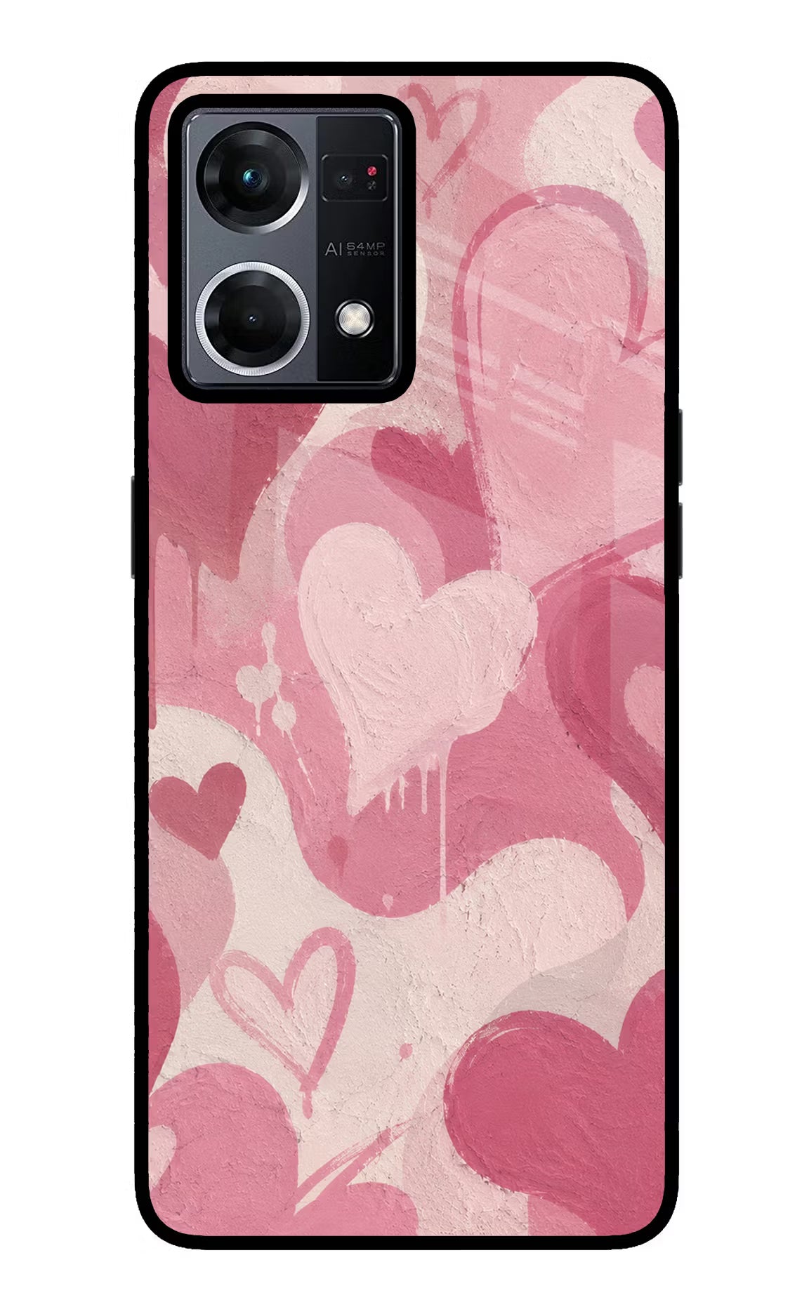 Hearty case Oppo F21 Pro 4G Glass Case