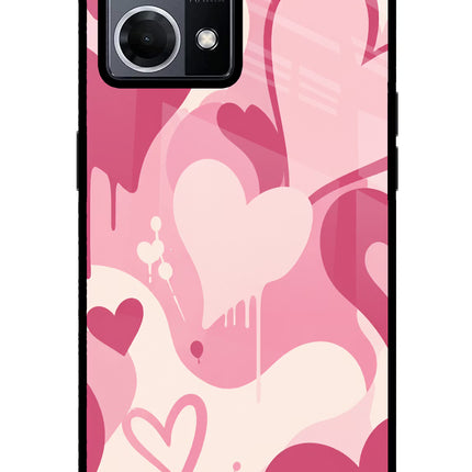 Hearty case Oppo F21 Pro 4G Glass Case Back Cover by Casekaro