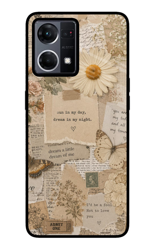 Vintage case Oppo F21 Pro 4G Glass Case