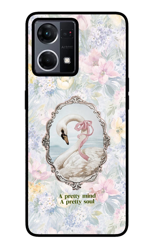 Pretty Mind Pretty Soul Oppo F21 Pro 4G Glass Case