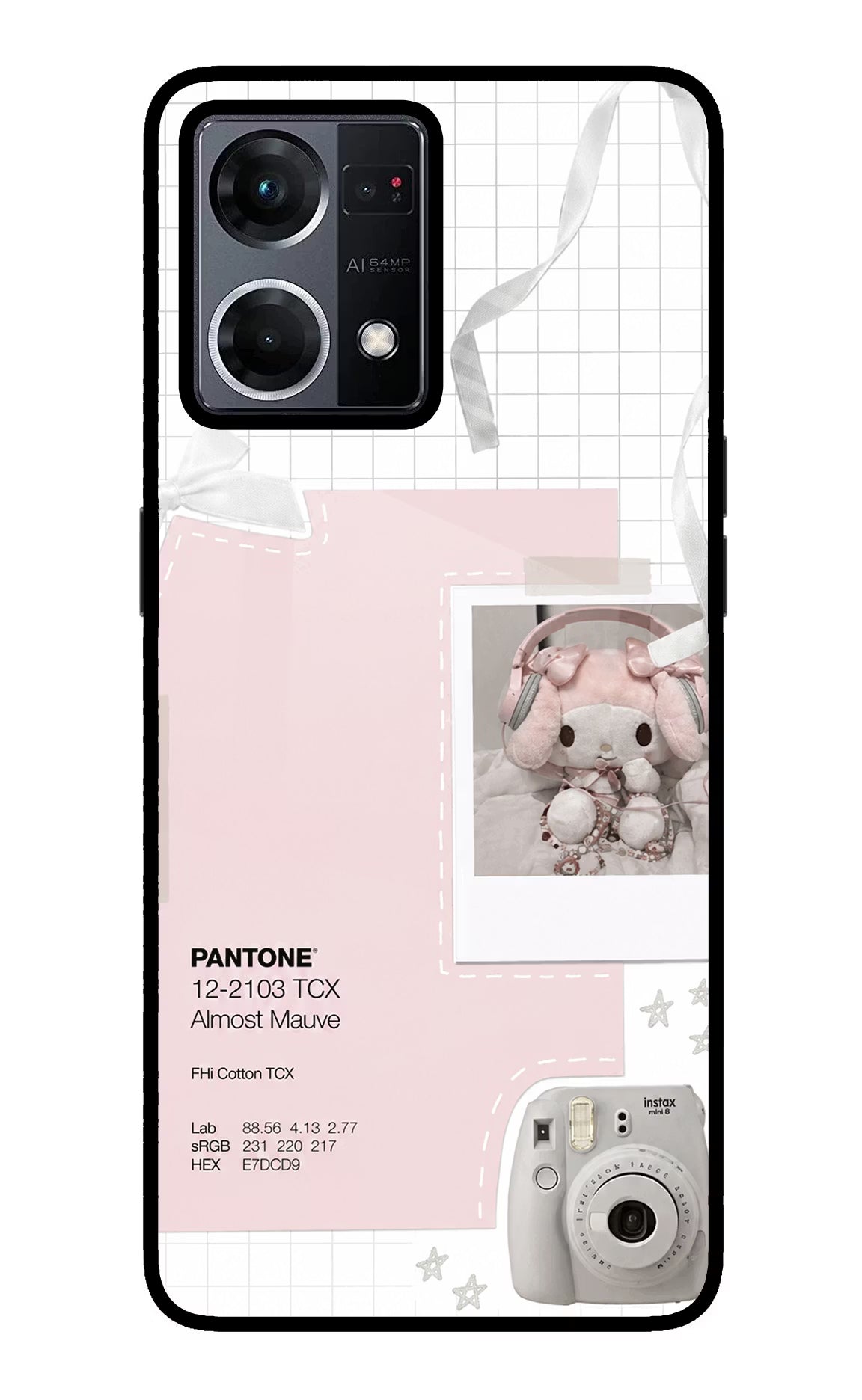 Pantone Asthetic Oppo F21 Pro 4G Glass Case