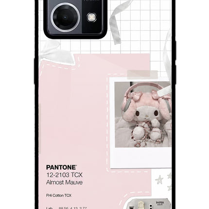 Pantone Asthetic Oppo F21 Pro 4G Glass Case Back Cover by Casekaro