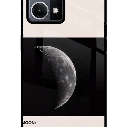 Moon Phase Oppo F21 Pro 4G Glass Case Back Cover by Casekaro