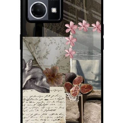 Midnight Sky Oppo F21 Pro 4G Glass Case Back Cover by Casekaro