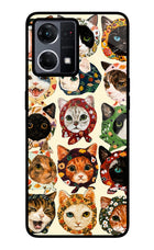 Cool Cat Oppo F21 Pro 4G Glass Case