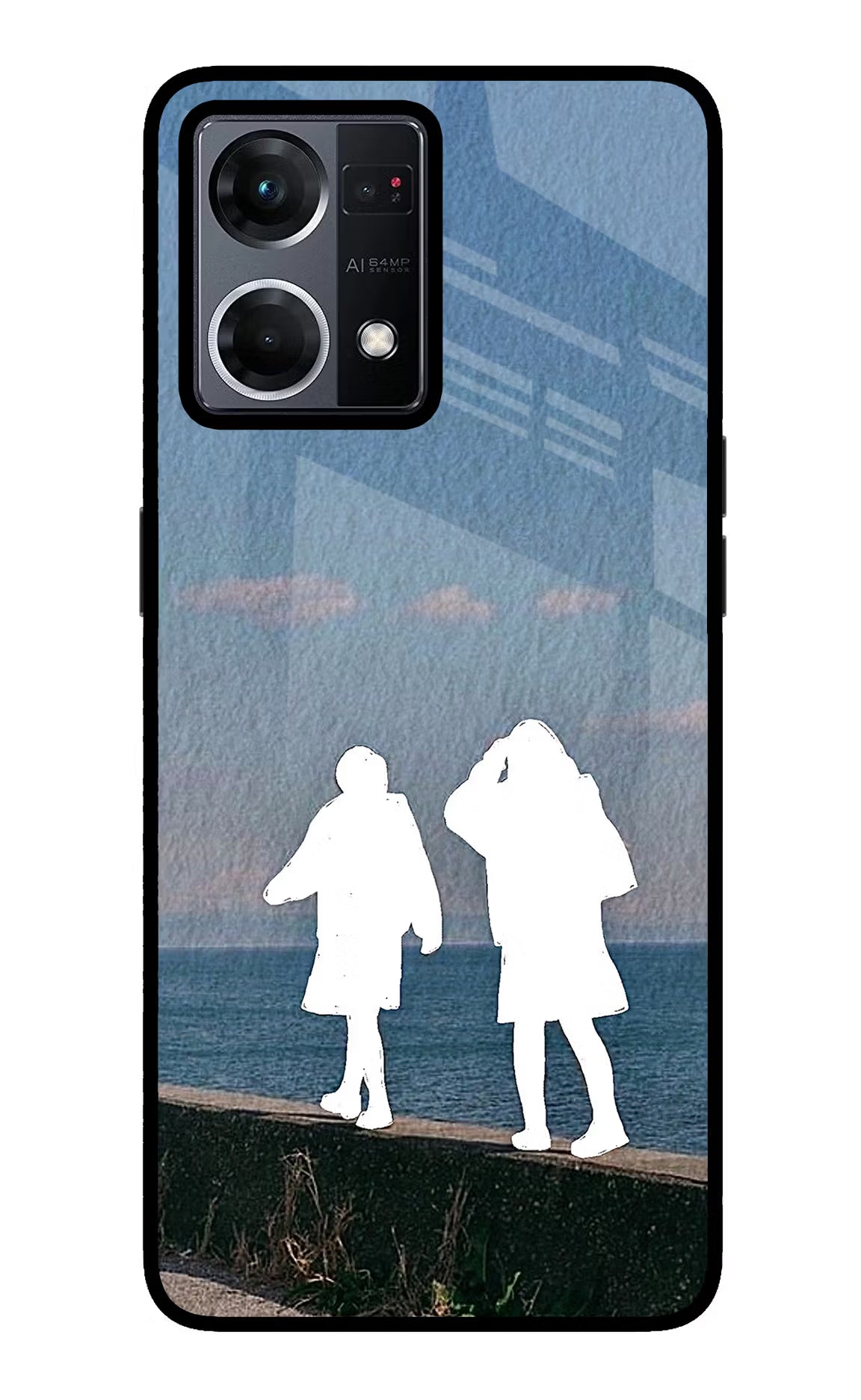 Coastal Dream Oppo F21 Pro 4G Glass Case