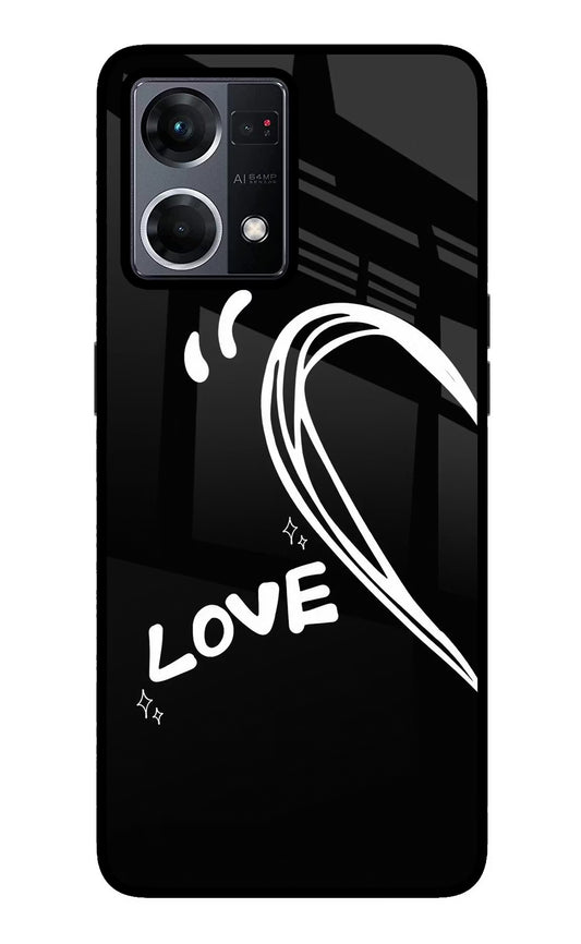 Love Line Oppo F21 Pro 4G Glass Case