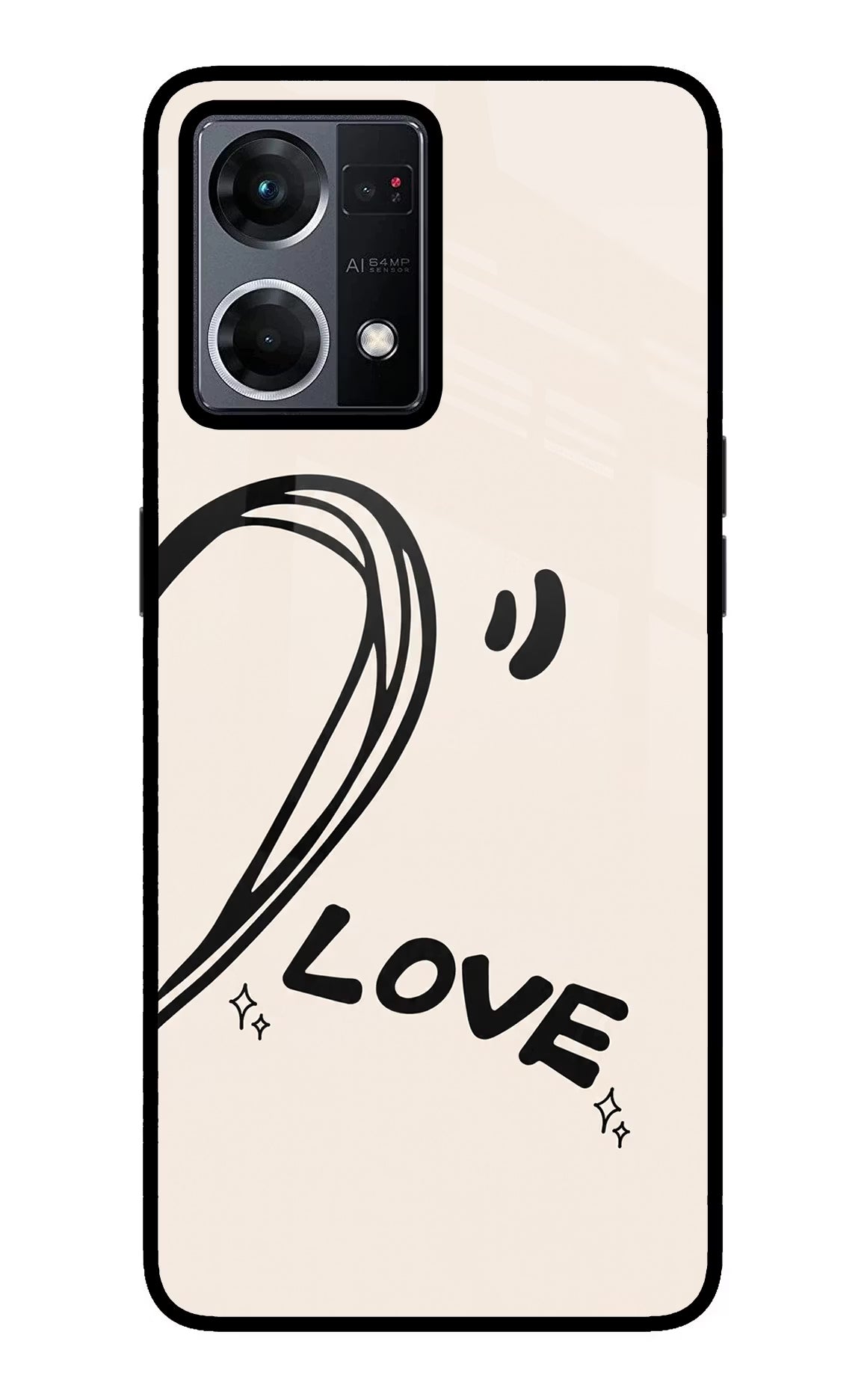 Soul Line Oppo F21 Pro 4G Glass Case