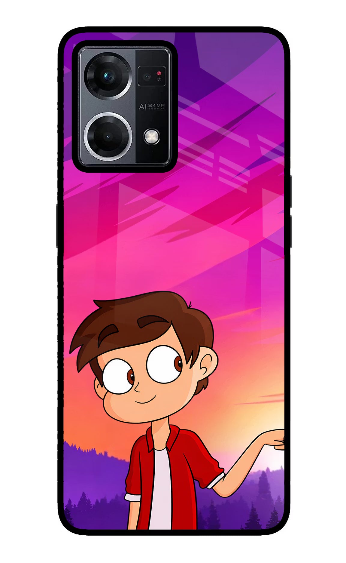 Marco Sunset Oppo F21 Pro 4G Glass Case