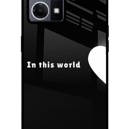 This World Oppo F21 Pro 4G Glass Case Back Cover by Casekaro