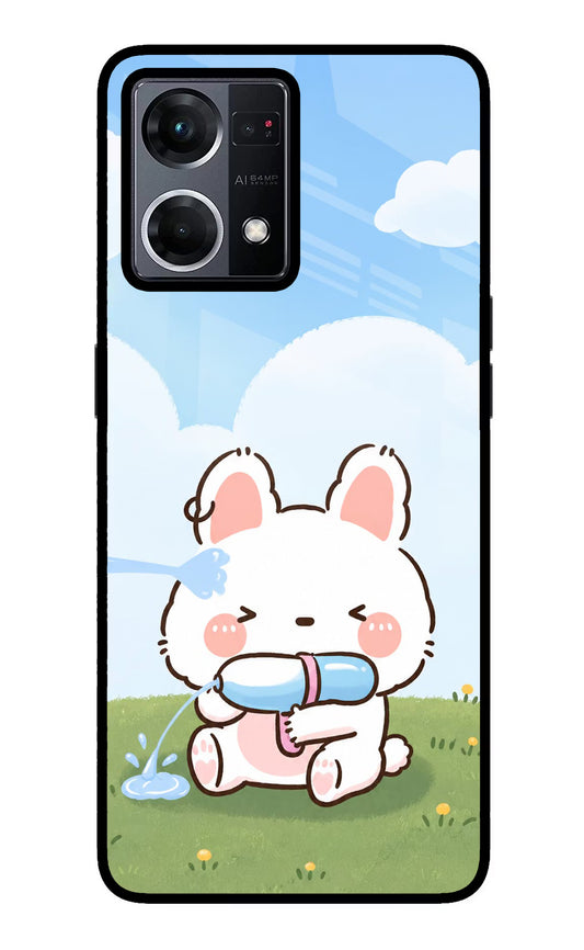 Bunny Treat Oppo F21 Pro 4G Glass Case