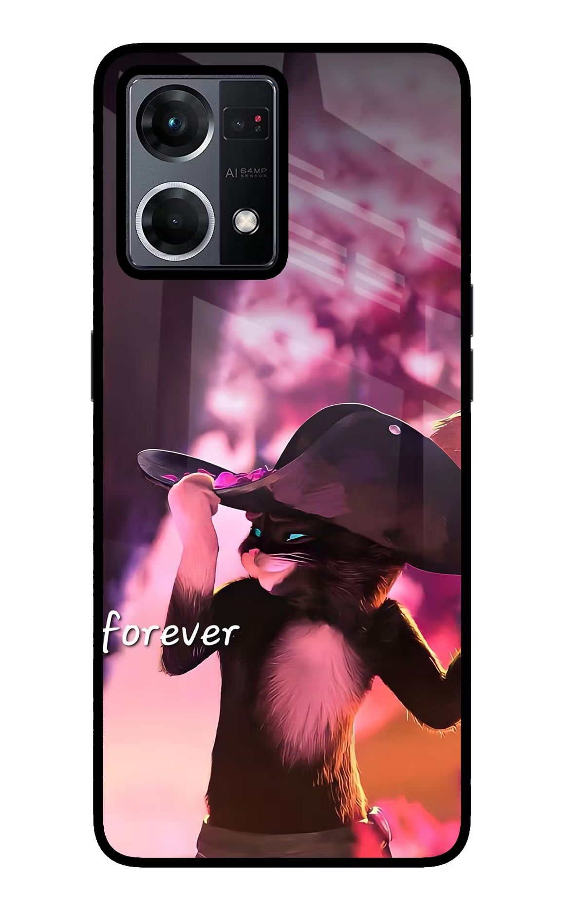Forever Cat Oppo F21 Pro 4G Glass Case