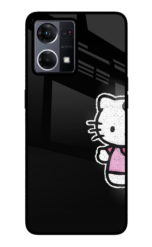 Kitty Charm Oppo F21 Pro 4G Glass Case