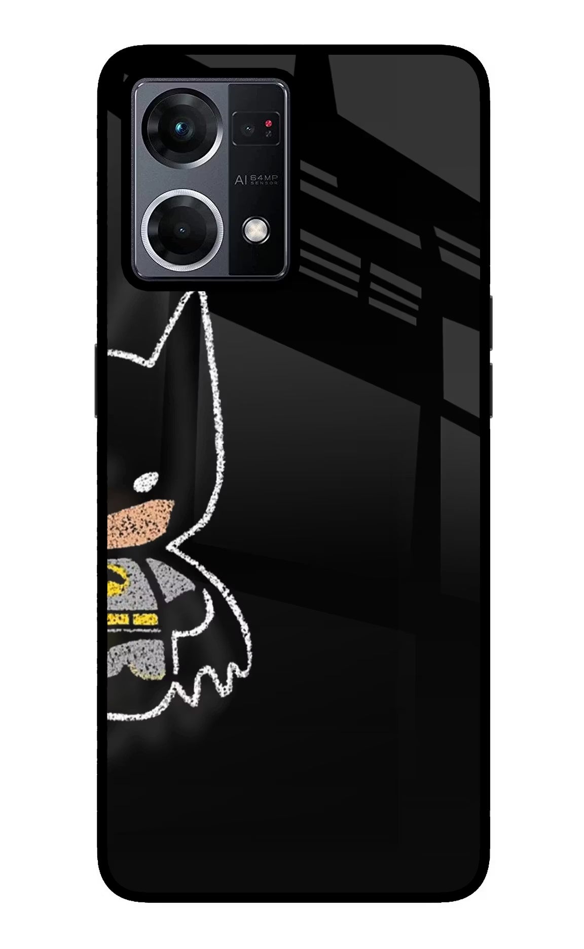 Bat Kitty Oppo F21 Pro 4G Glass Case