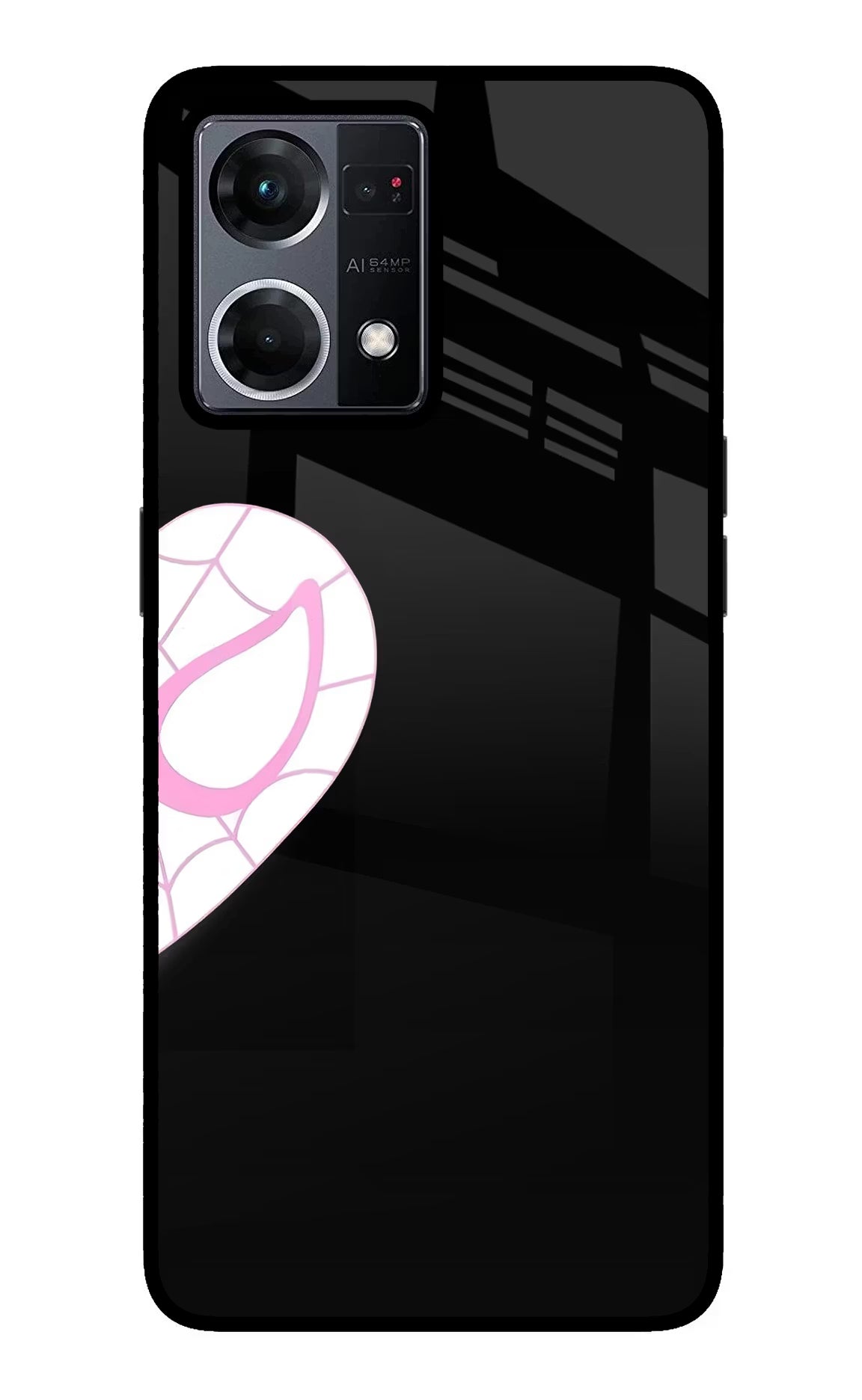 Gwen Mask Oppo F21 Pro 4G Glass Case