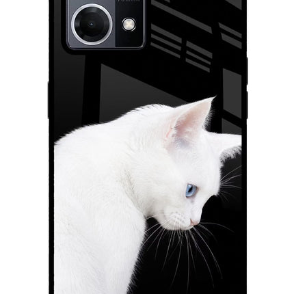 Snow Gaze Oppo F21 Pro 4G Glass Case Back Cover by Casekaro