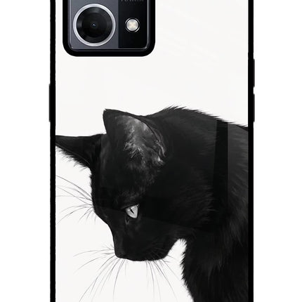 Shadow Gaze Oppo F21 Pro 4G Glass Case Back Cover by Casekaro