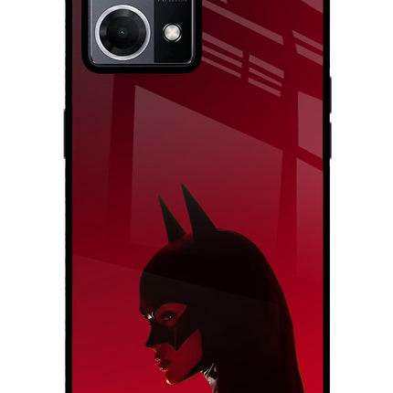 Night Thief Oppo F21 Pro 4G Glass Case Back Cover by Casekaro