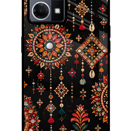 Boho Noir Oppo F21 Pro 4G Glass Case