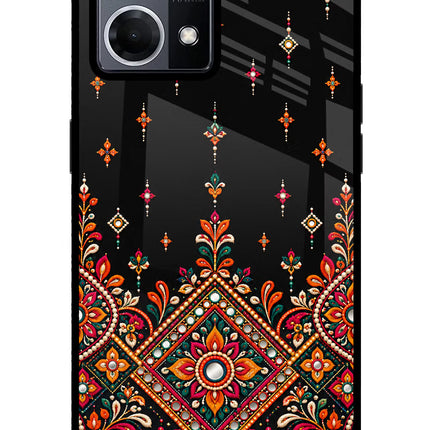 Noir Mehfil Oppo F21 Pro 4G Glass Case