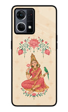 Goddess Lakshmi Oppo F21 Pro 4G Glass Case