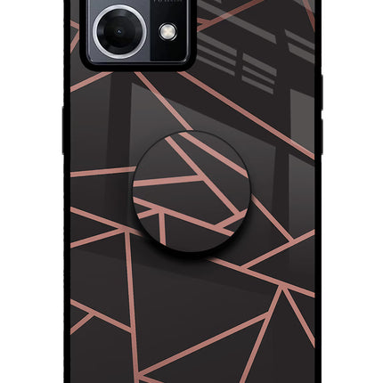 Geometric Pattern Oppo F21 Pro 4G Pop Case by Casekaro