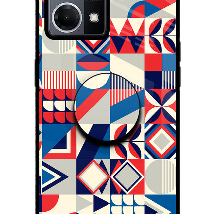 Colorful Pattern Oppo F21 Pro 4G Pop Case by Casekaro
