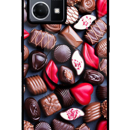 Chocolates Oppo F21 Pro 4G Pop Case by Casekaro