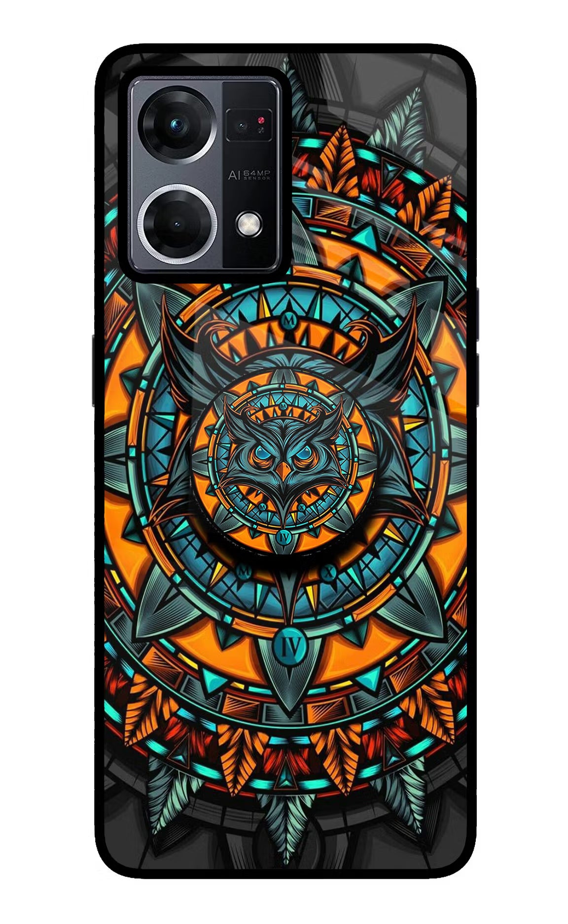 Angry Owl Oppo F21 Pro 4G Pop Case by Casekaro