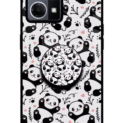 Cute Panda Oppo F21 Pro 4G Pop Case by Casekaro