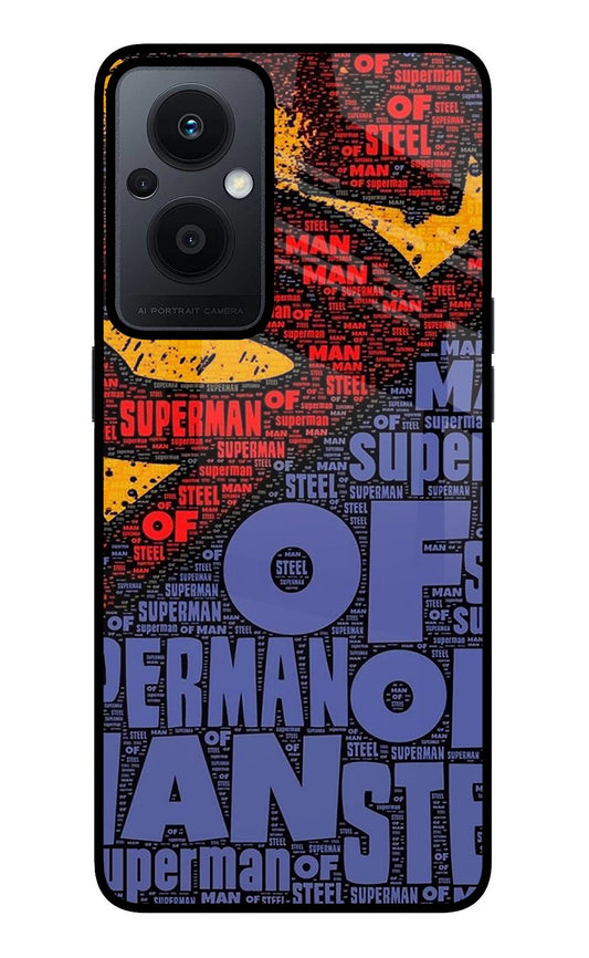 Superman Oppo F21 Pro 5G Glass Case