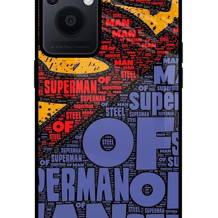 Superman Oppo F21 Pro 5G Glass Case Back Cover by Casekaro