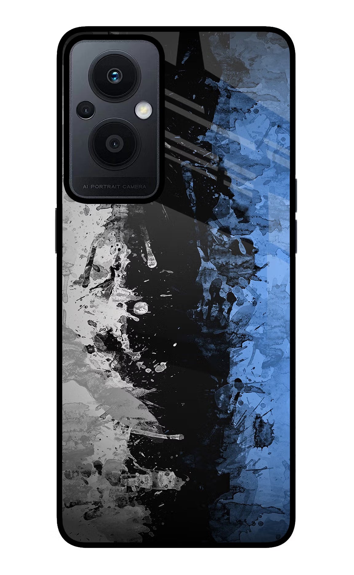 Artistic Design Oppo F21 Pro 5G Glass Case Back Cover by Casekaro