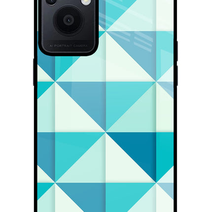 Abstract Oppo F21 Pro 5G Glass Case Back Cover by Casekaro