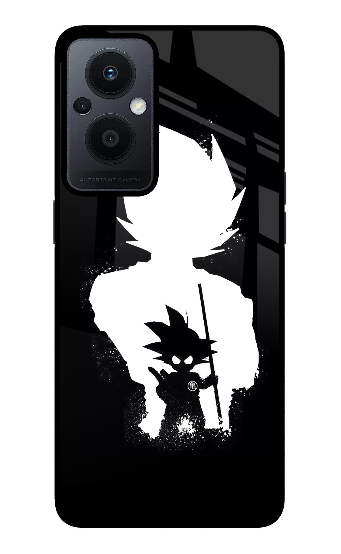 Goku Shadow Oppo F21 Pro 5G Glass Case