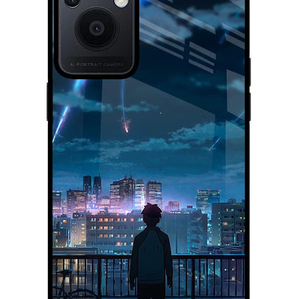 Anime Oppo F21 Pro 5G Glass Case Back Cover by Casekaro