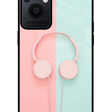Music Lover Oppo F21 Pro 5G Glass Case Back Cover by Casekaro