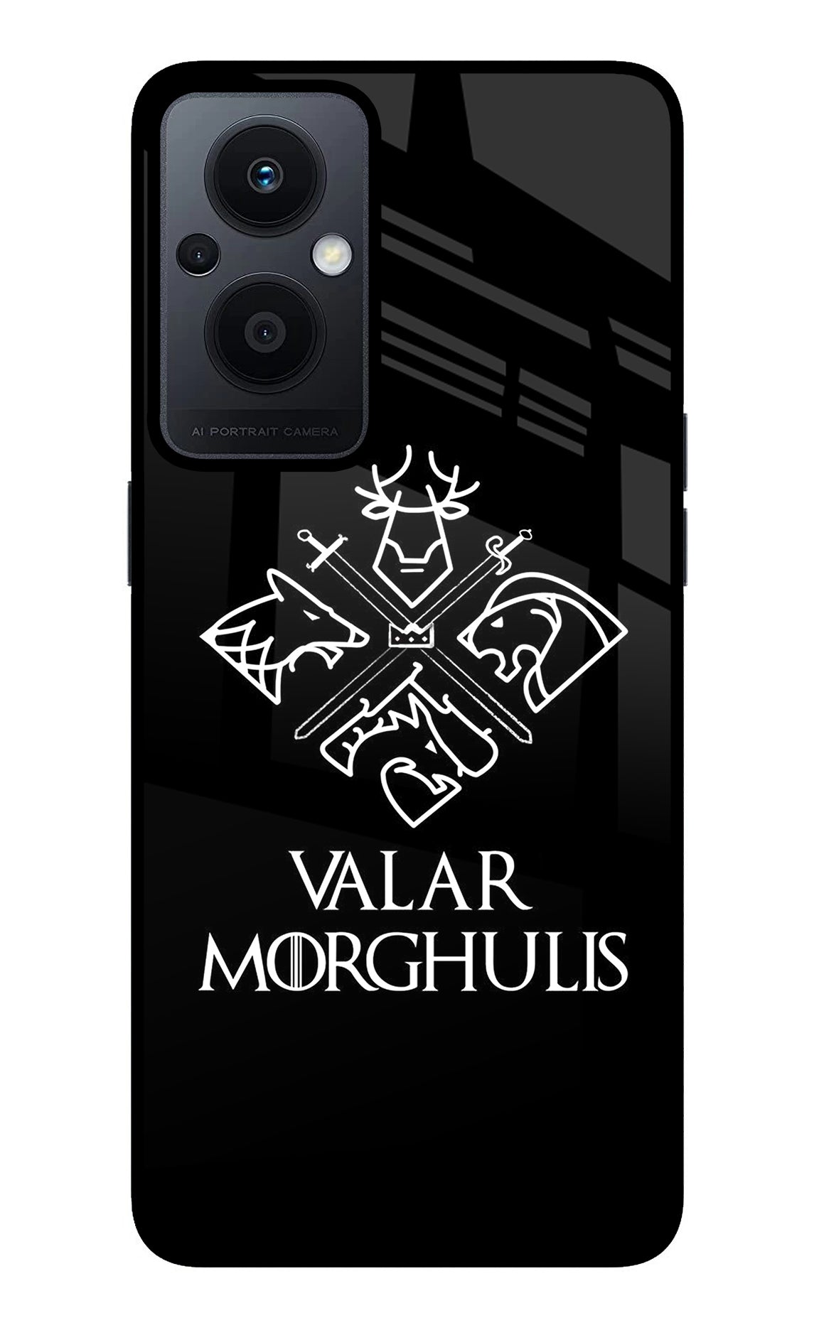 Valar Morghulis | Game Of Thrones Oppo F21 Pro 5G Glass Case