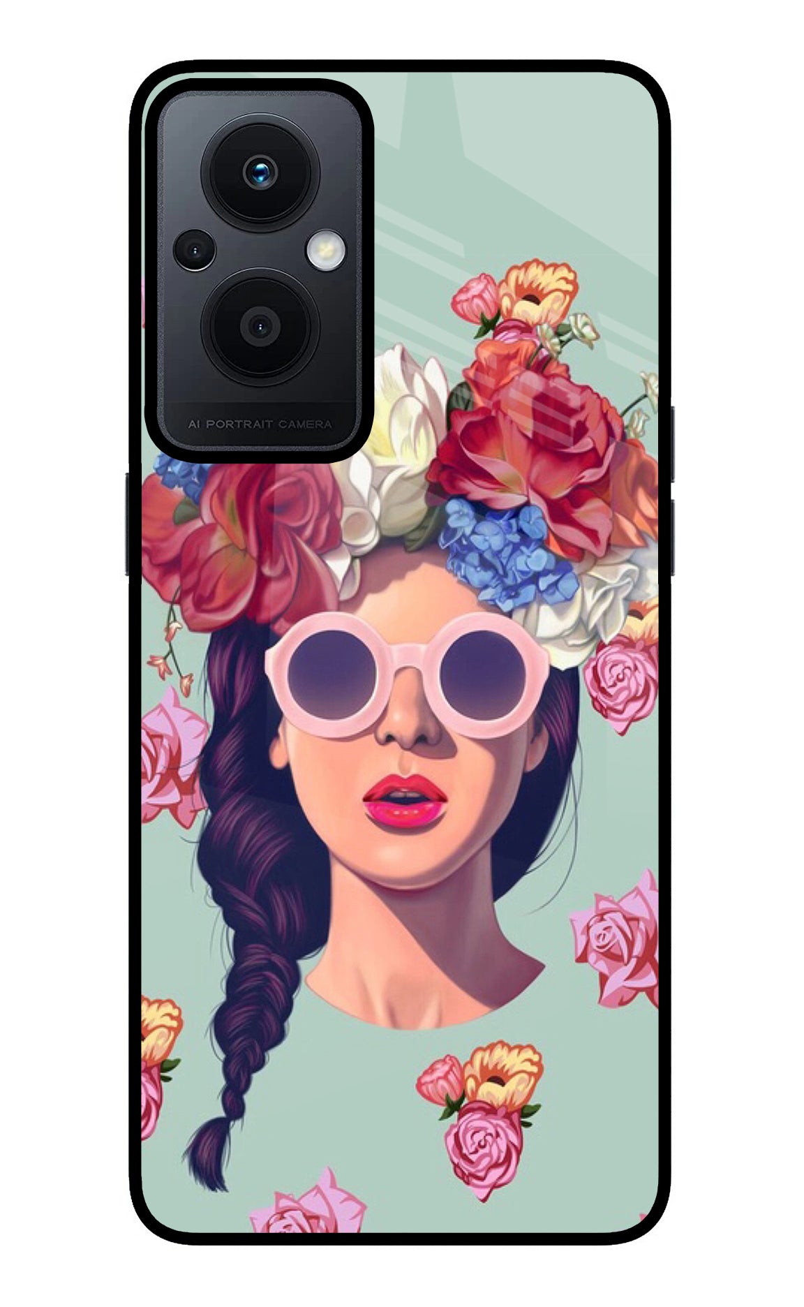 Pretty Girl Oppo F21 Pro 5G Back Cover