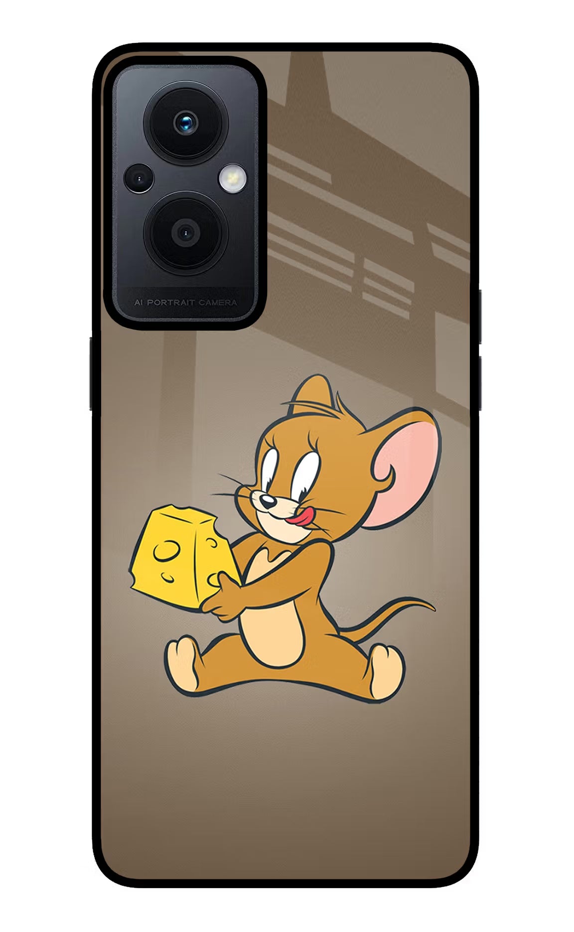 Jerry Oppo F21 Pro 5G Glass Case Back Cover by Casekaro