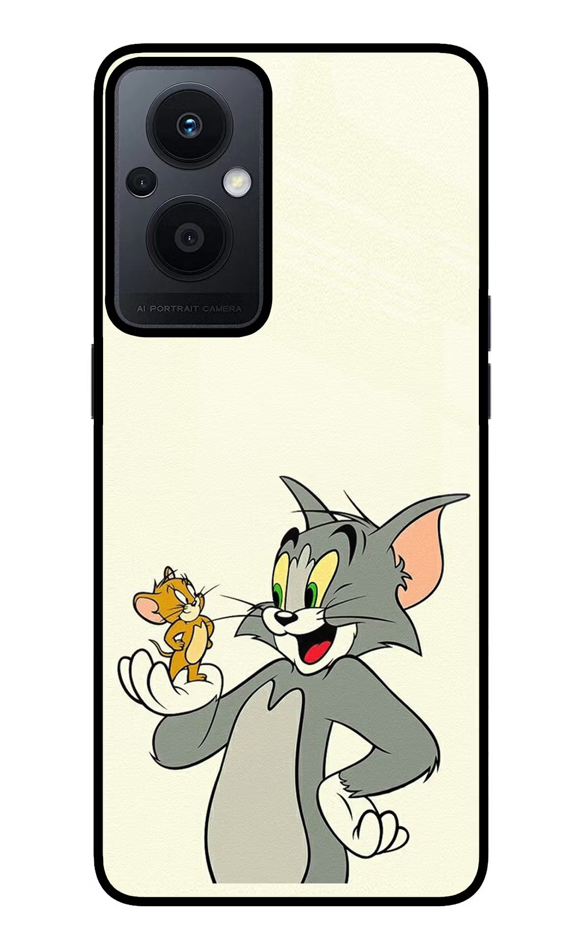 Tom & Jerry Oppo F21 Pro 5G Glass Case