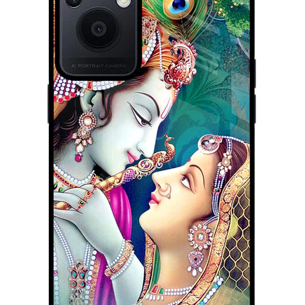 Lord Radha Krishna Oppo F21 Pro 5G Glass Case