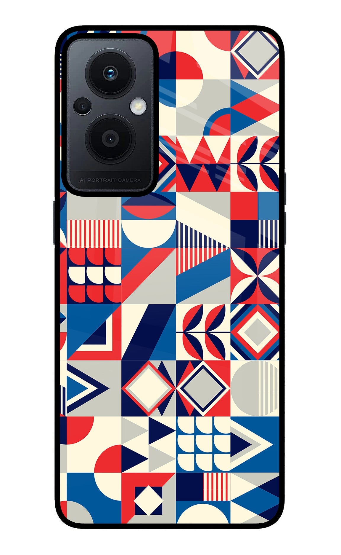 Colorful Pattern Oppo F21 Pro 5G Back Cover