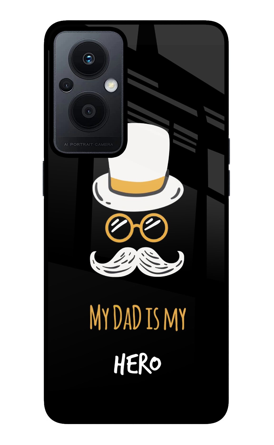 My Dad Is My Hero Oppo F21 Pro 5G Back Cover