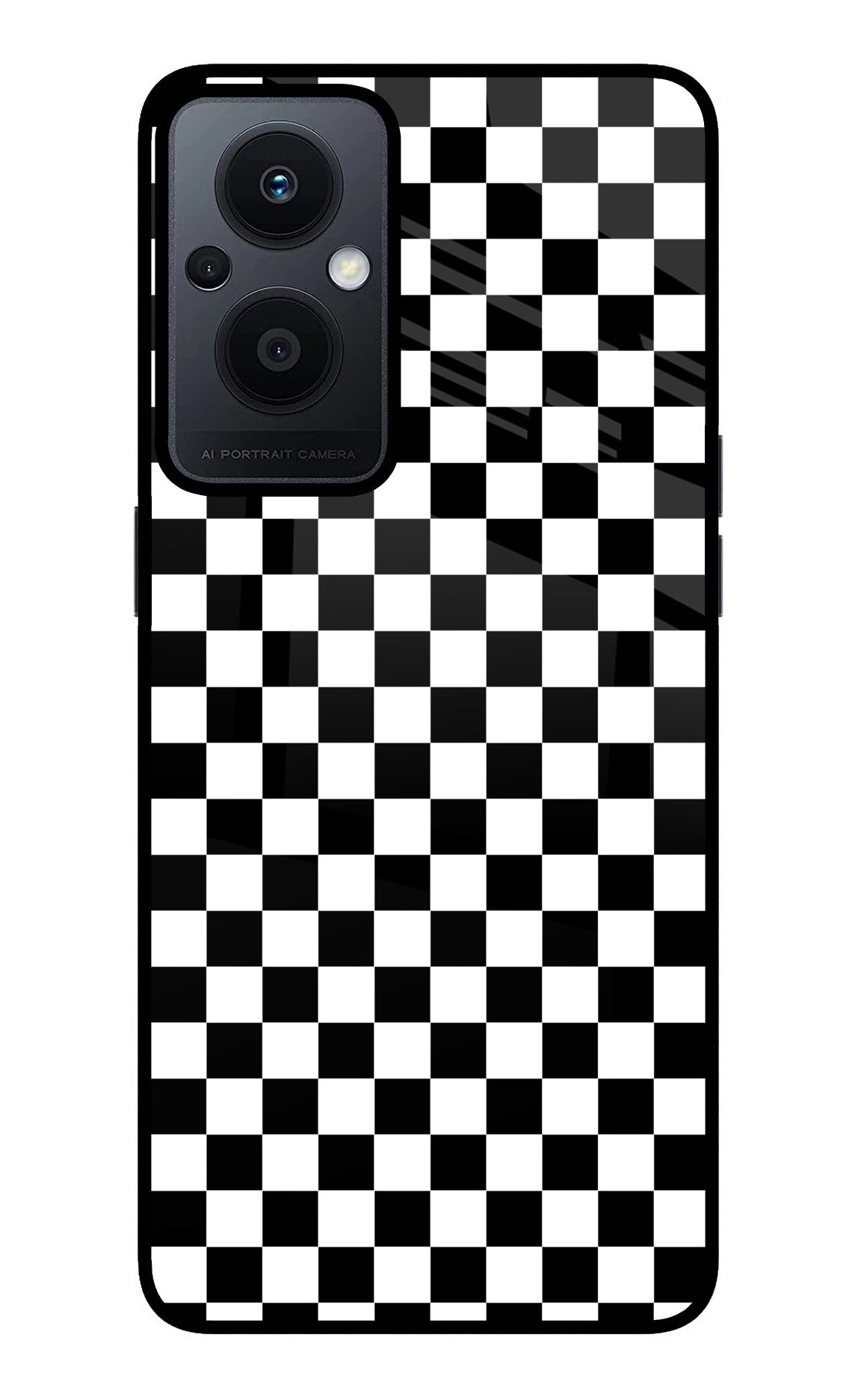 Chess Board Oppo F21 Pro 5G Glass Case