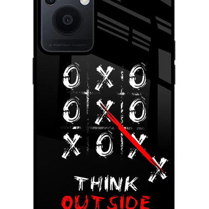 Think out of the BOX Oppo F21 Pro 5G Glass Case Back Cover by Casekaro