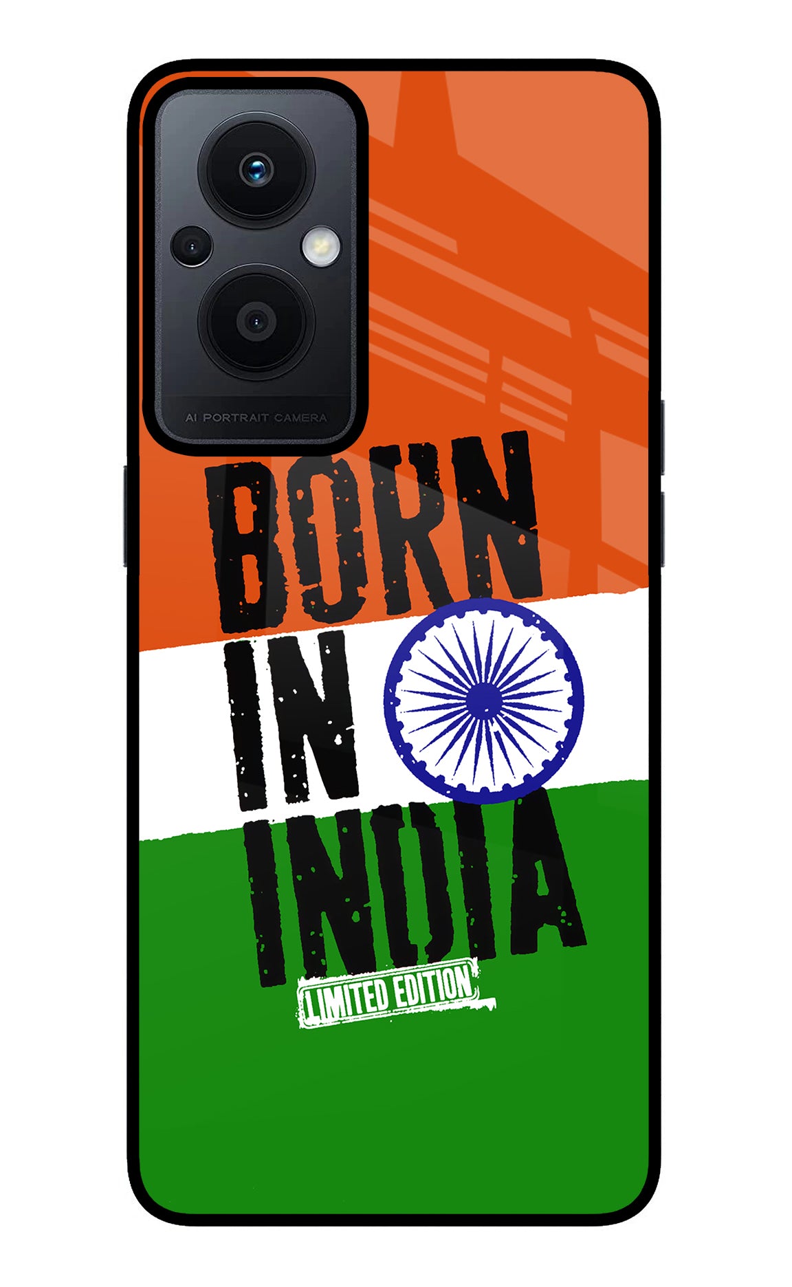 Born in India Oppo F21 Pro 5G Glass Case