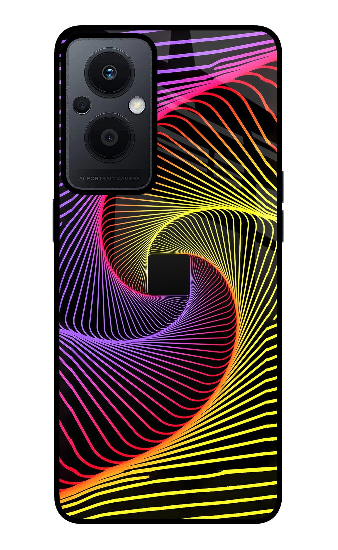 Colorful Strings Oppo F21 Pro 5G Back Cover